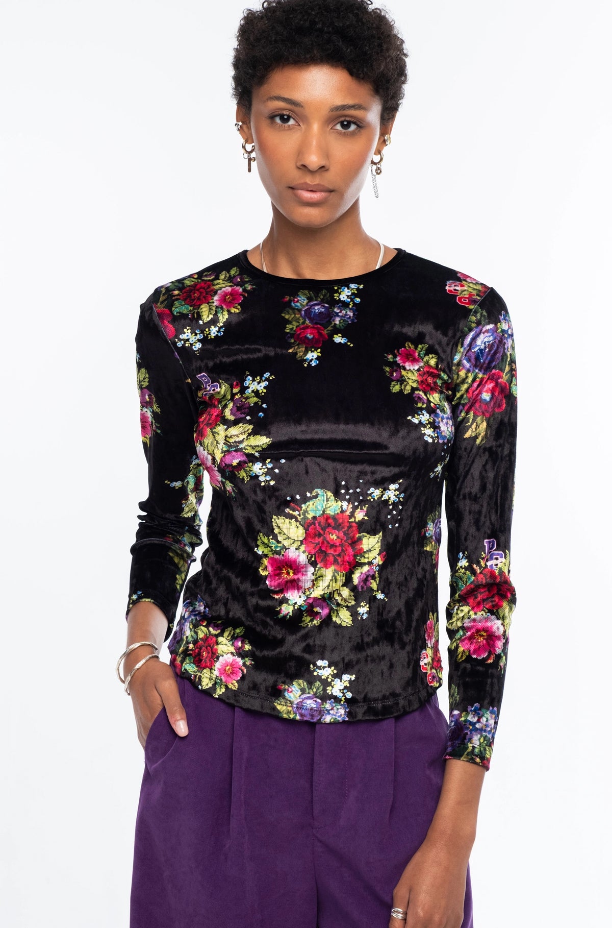  BOUQUET TOP - Vesta Donna 