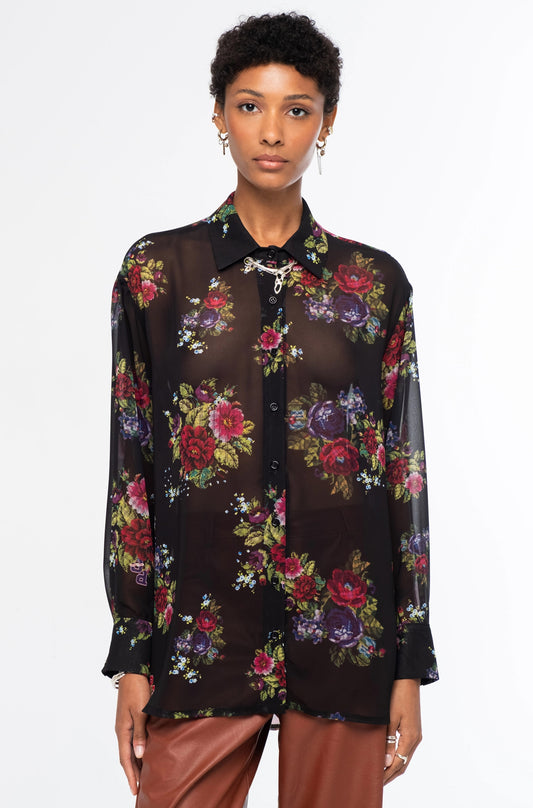  BOUQUET SHIRT - Vesta Donna 