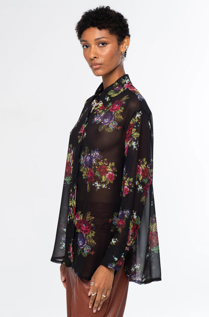  BOUQUET SHIRT - Vesta Donna 