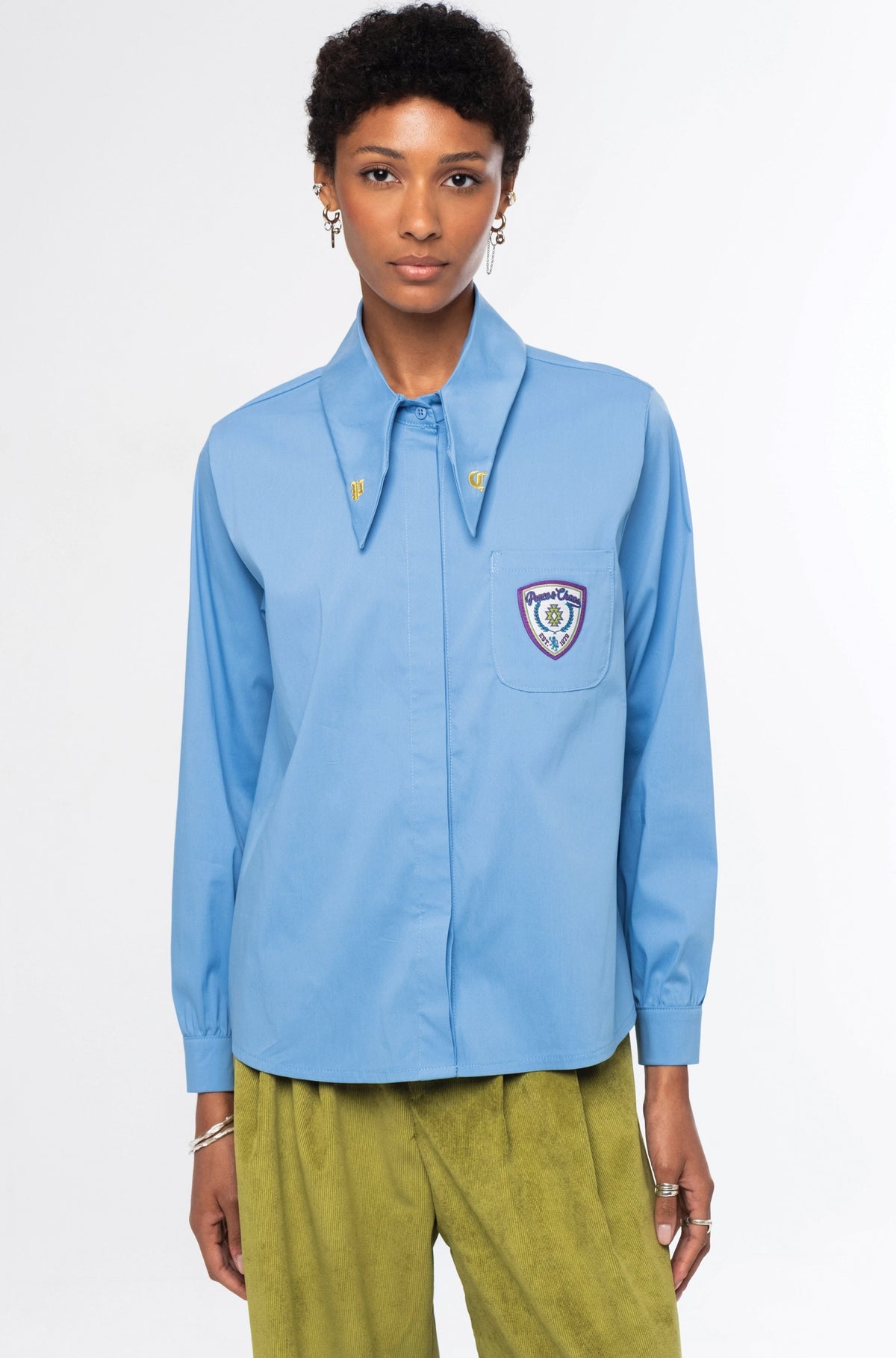  POSH SHIRT LIGHT BLUE - Vesta Donna 