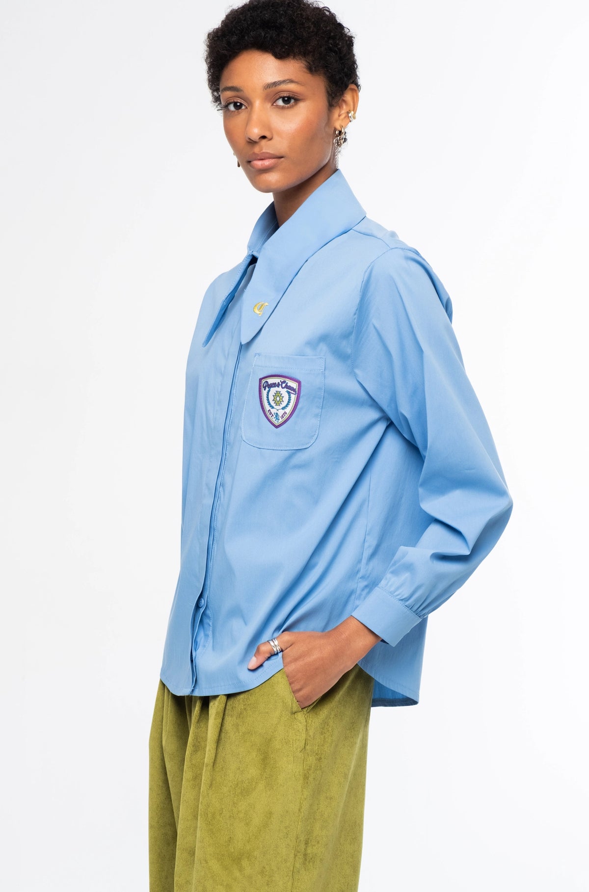  POSH SHIRT LIGHT BLUE - Vesta Donna 