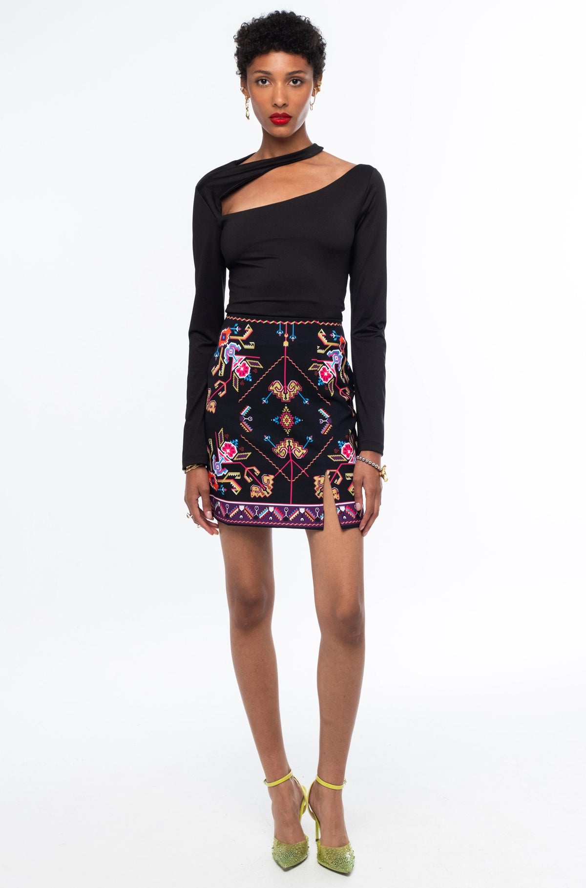  EMBLEM MINI SKIRT - Vesta Donna 