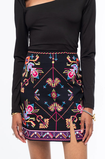  EMBLEM MINI SKIRT - Vesta Donna 