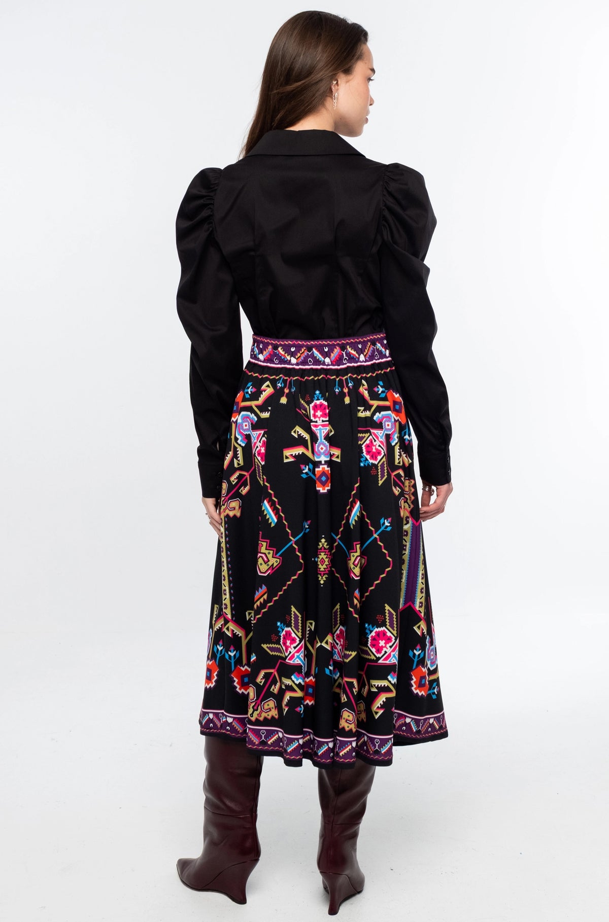  EMBLEM MIDI SKIRT - Vesta Donna 
