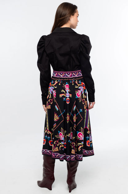  EMBLEM MIDI SKIRT - Vesta Donna 