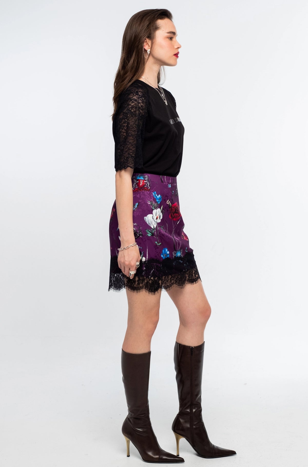  VIOLET MINI SKIRT - Vesta Donna 
