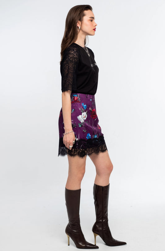  VIOLET MINI SKIRT - Vesta Donna 
