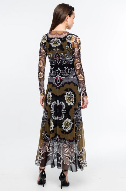  BLOOM LONG DRESS - Vesta Donna 