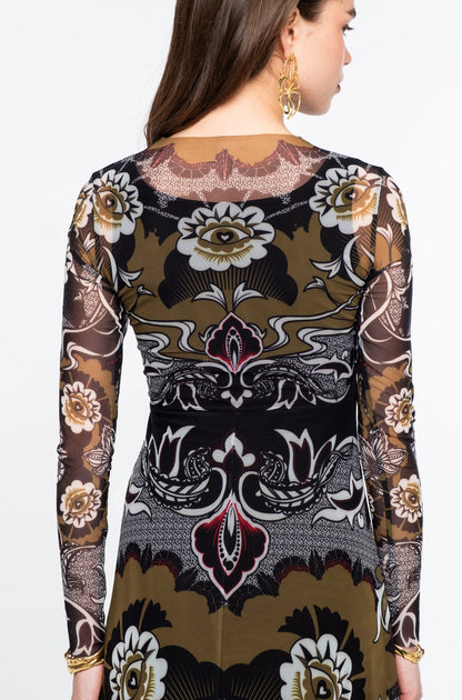  BLOOM LONG DRESS - Vesta Donna 