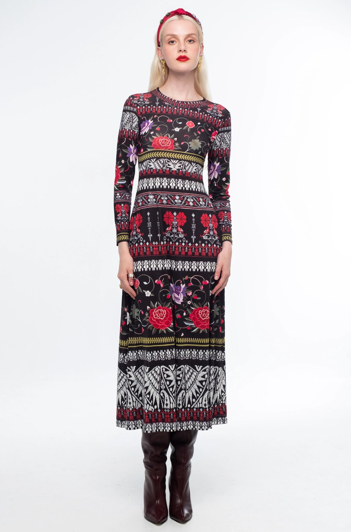  FLORA LONG DRESS - Vesta Donna 