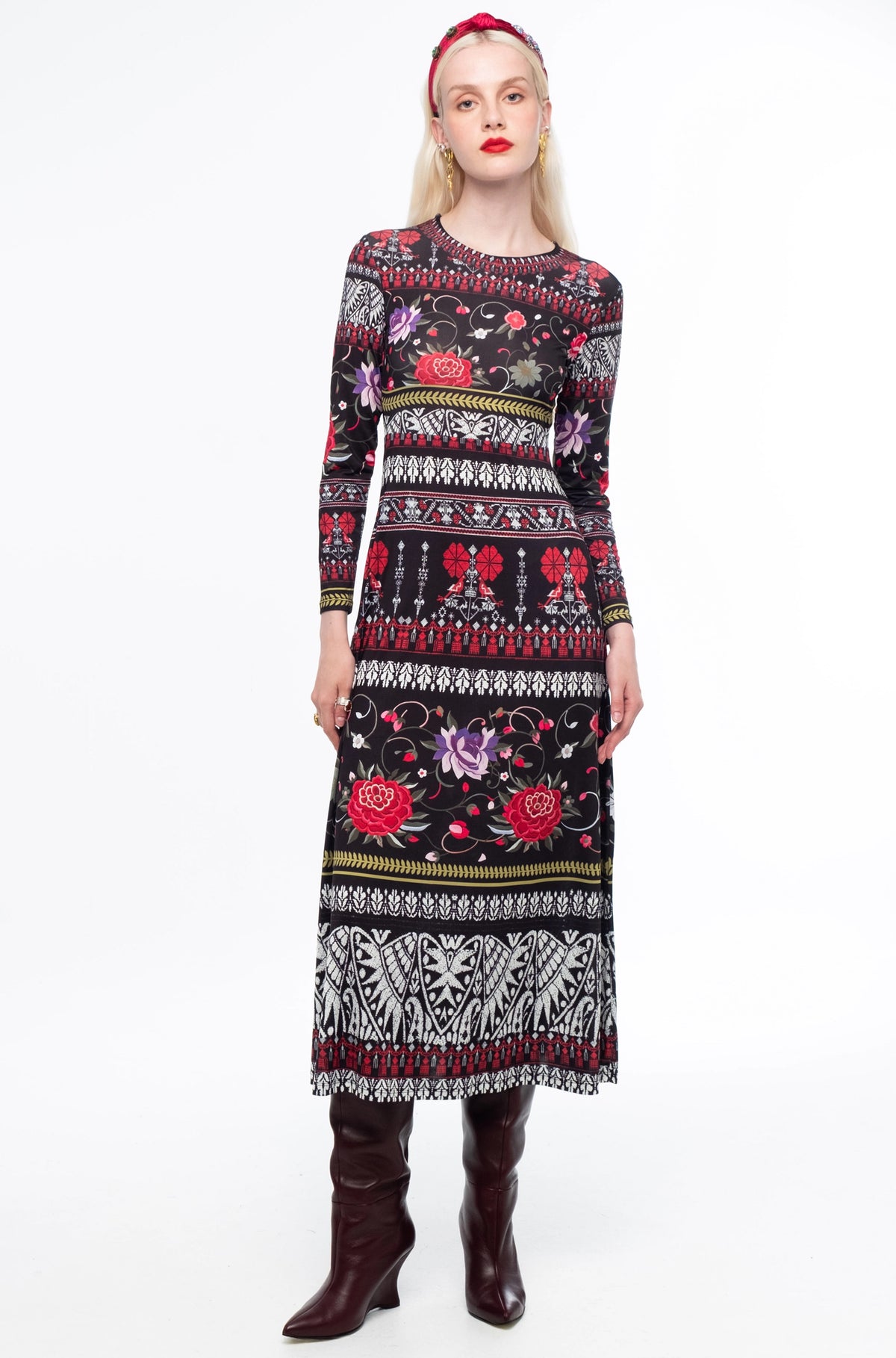  FLORA LONG DRESS - Vesta Donna 