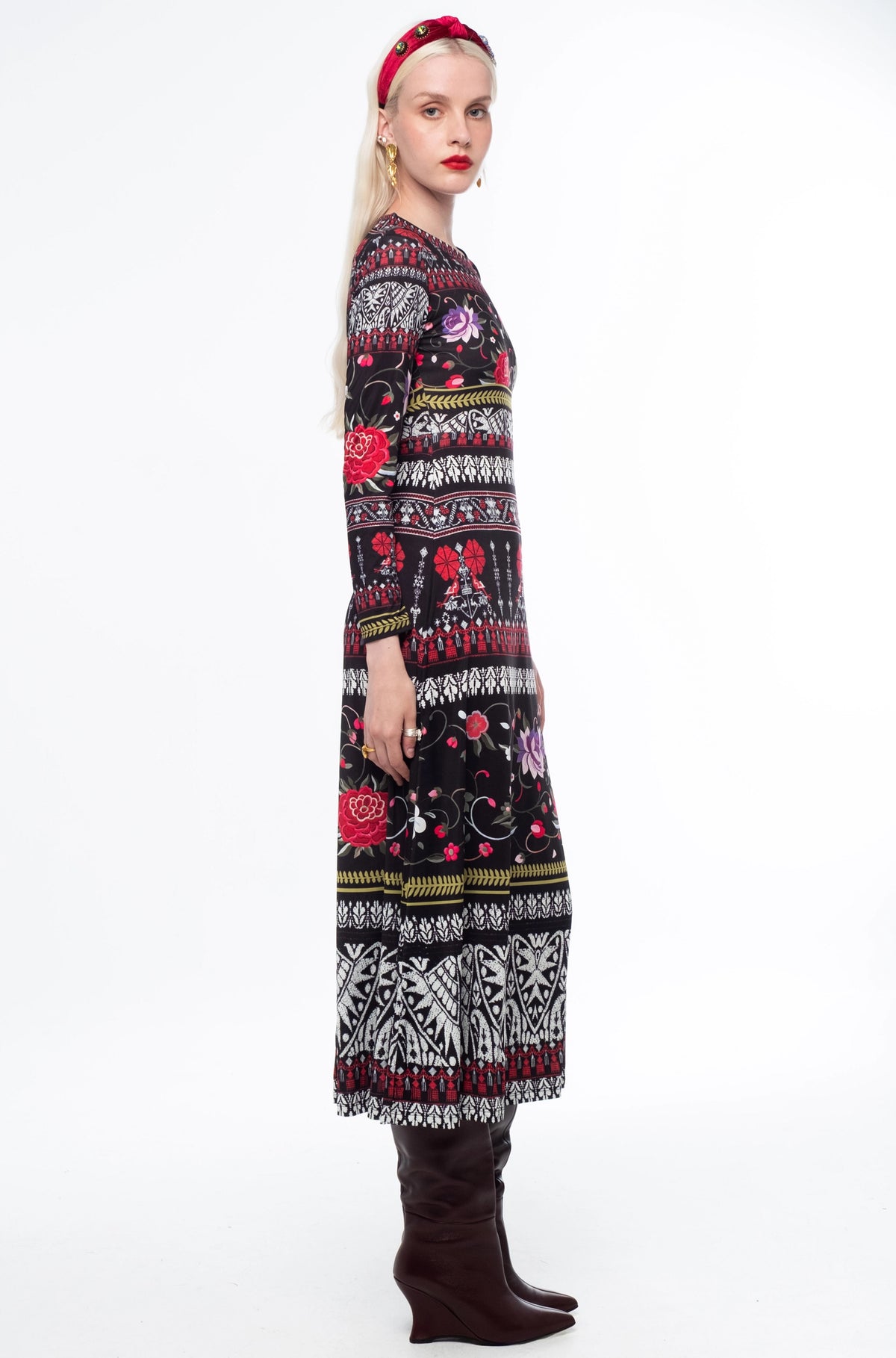  FLORA LONG DRESS - Vesta Donna 