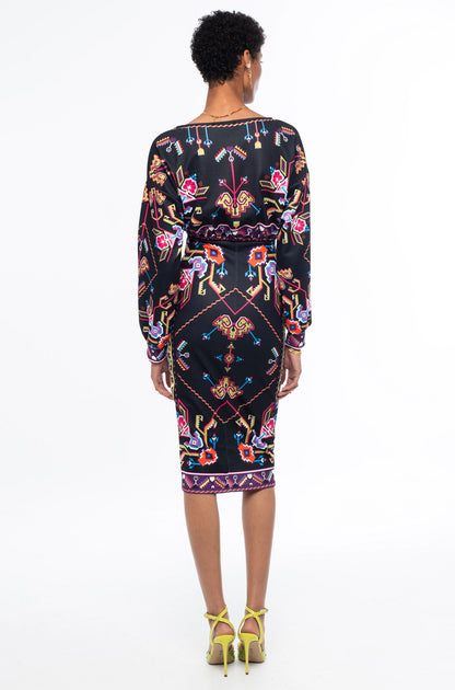 EMBLEM MIDI DRESS - Vesta Donna 