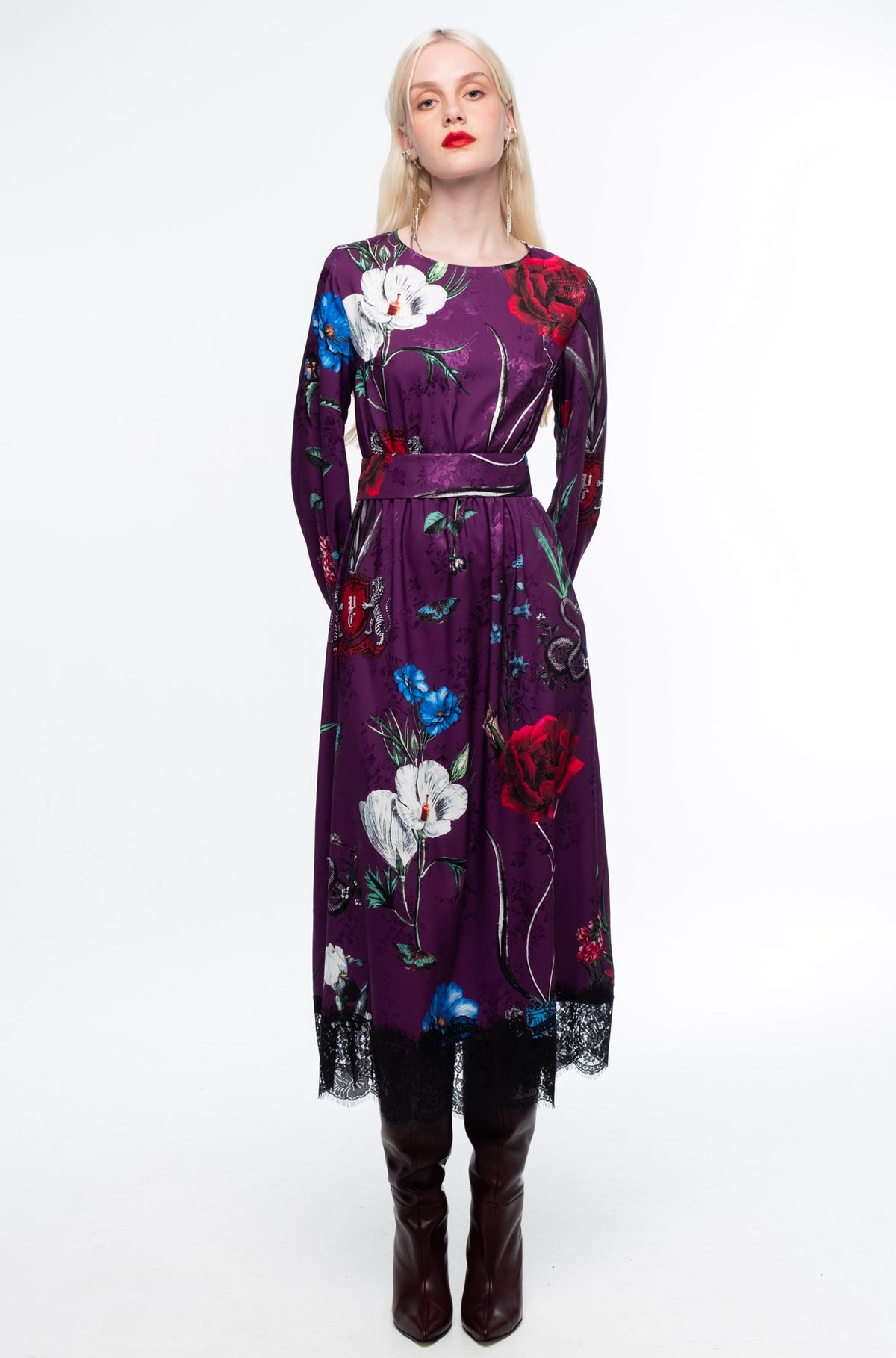  VIOLET LONG DRESS - Vesta Donna 