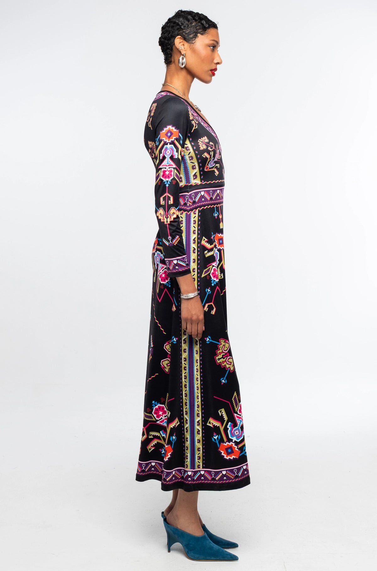  EMBLEM LONG DRESS - Vesta Donna 