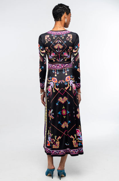  EMBLEM LONG DRESS - Vesta Donna 