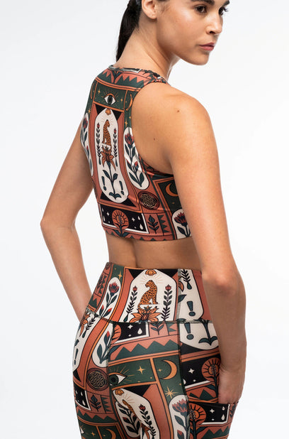  MYSTIC BLOOM SPORTS TOP - Vesta Donna 