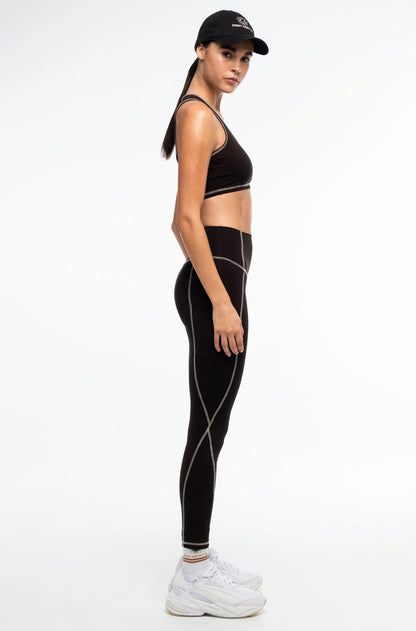  PANTHER SPORTS LEGGINGS - Vesta Donna 