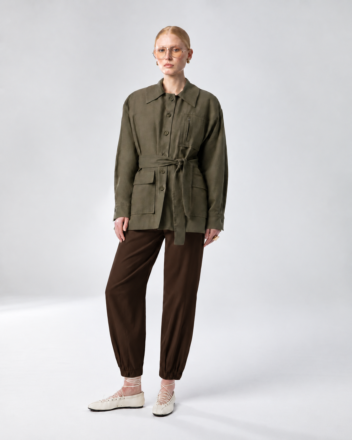  RIRI PANTS BROWN - Vesta Donna 