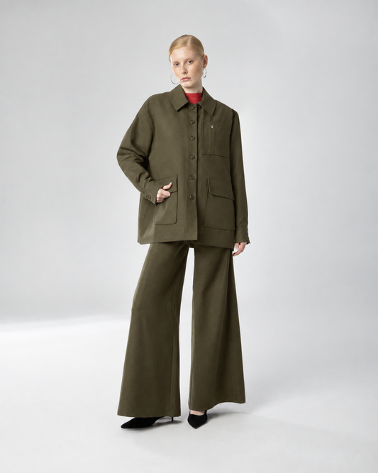 YULLI COAT CHAKI - Vesta Donna 