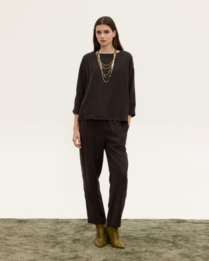 ANNIE TOP BROWN