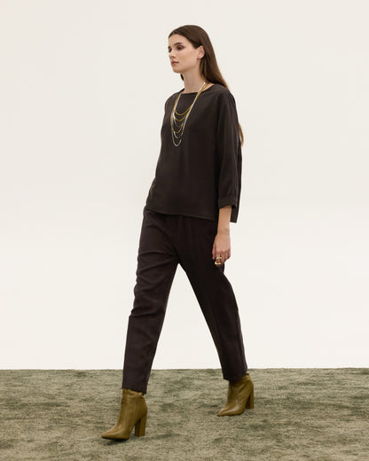 ANNIE TOP BROWN