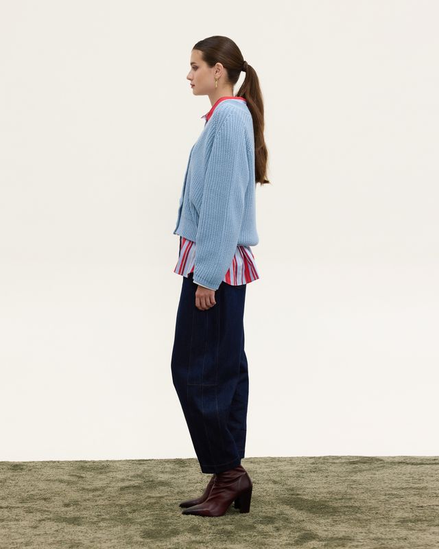  BARREL DENIM PANTS - Vesta Donna 