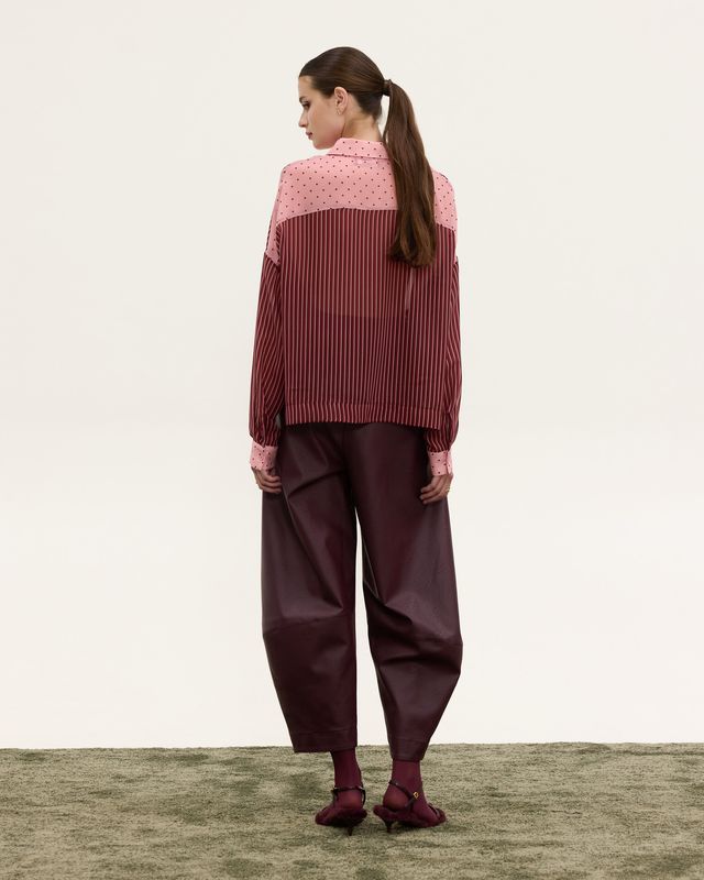  ZELA STRIPE SHIRT - Vesta Donna 
