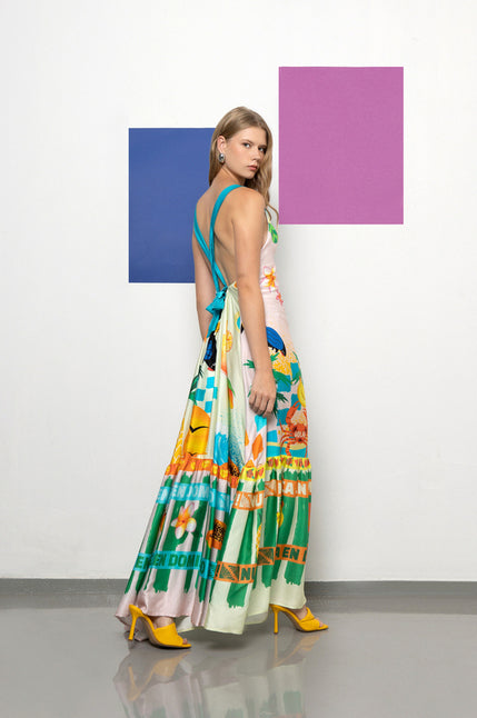  TROPIE MAXI DRESS - Vesta Donna 