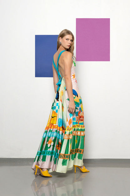  TROPIE MAXI DRESS - Vesta Donna 