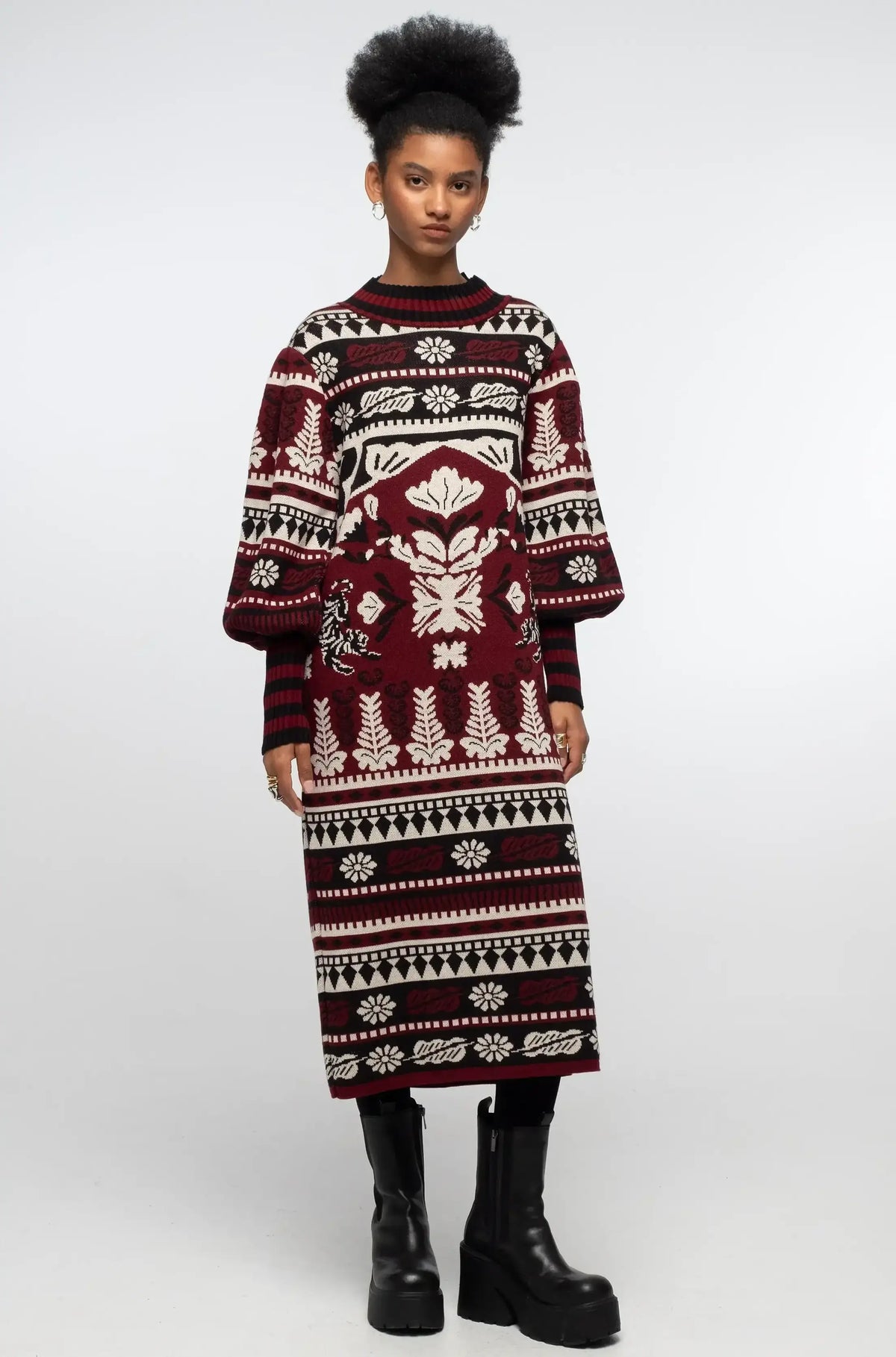  MYTHICAL LONG KNITTED DRESS - Vesta Donna 