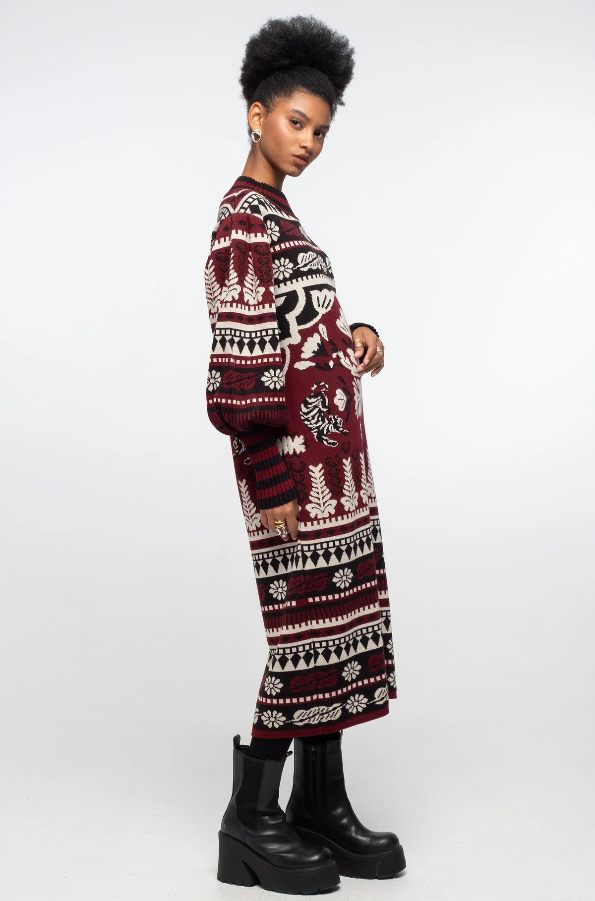  MYTHICAL LONG KNITTED DRESS - Vesta Donna 