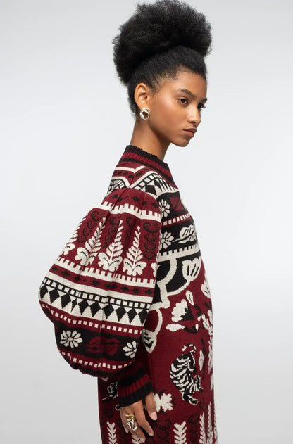  MYTHICAL LONG KNITTED DRESS - Vesta Donna 