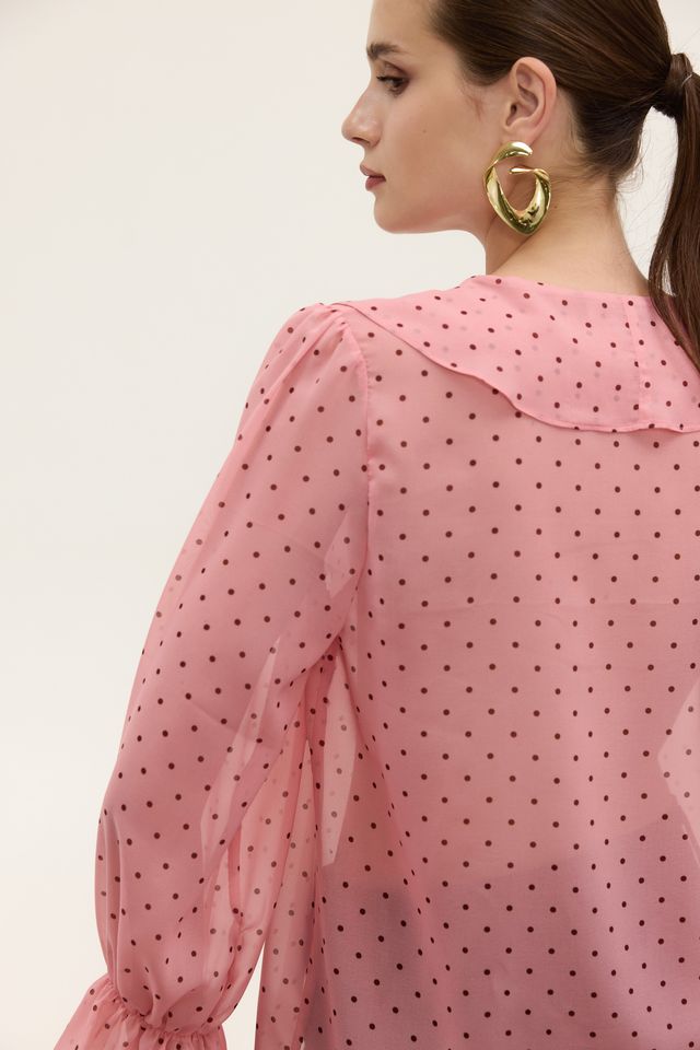  JOANNA RUFFLE BLOUSE - Vesta Donna 