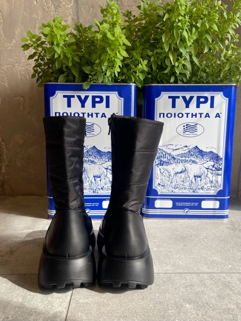  GSTAAD BLACK BOOTS - Vesta Donna 