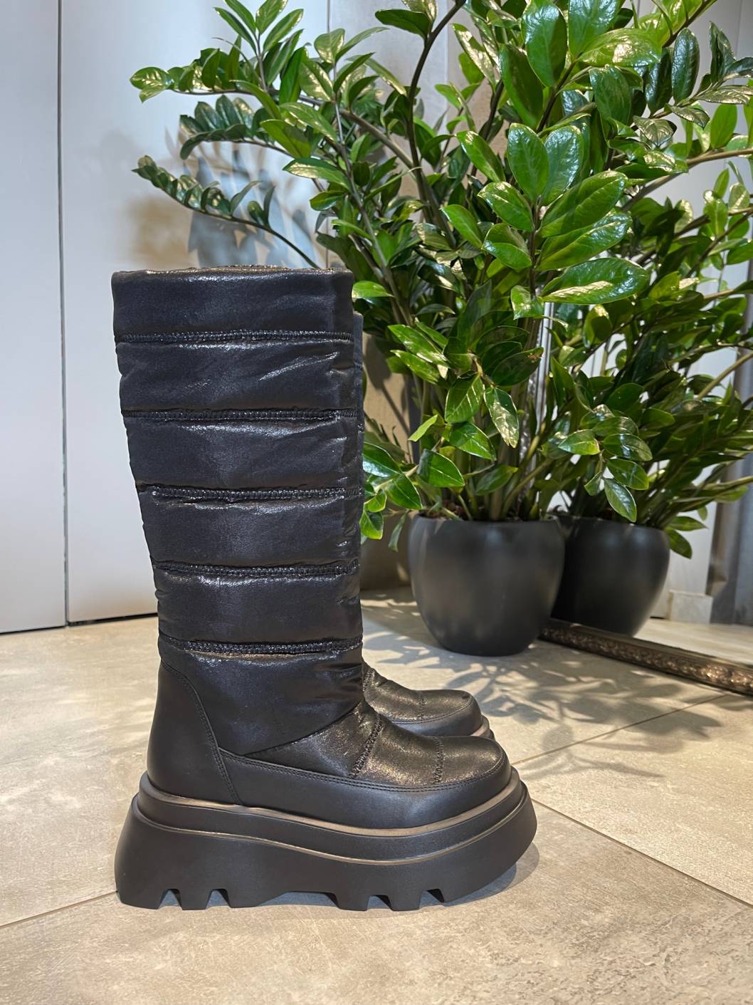  GENEVA BLACK BOOTS - Vesta Donna 