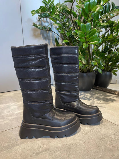  GENEVA BLACK BOOTS - Vesta Donna 