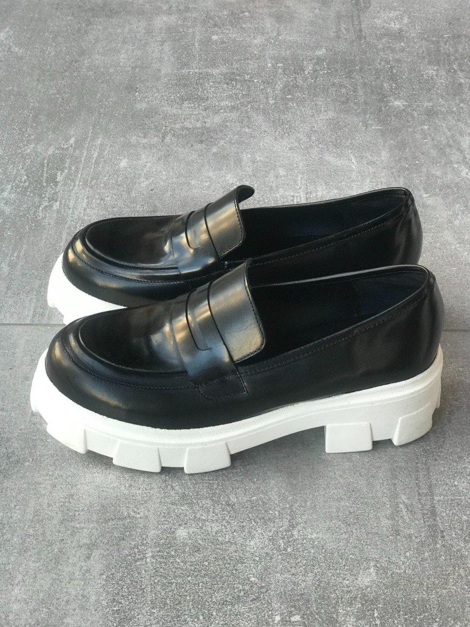  ΑΣΠΡΟΜΑΥΡΟ LOAFER - Vesta Donna 