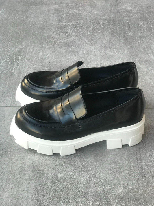  ΑΣΠΡΟΜΑΥΡΟ LOAFER - Vesta Donna 