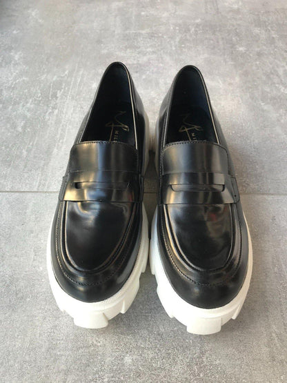  ΑΣΠΡΟΜΑΥΡΟ LOAFER - Vesta Donna 