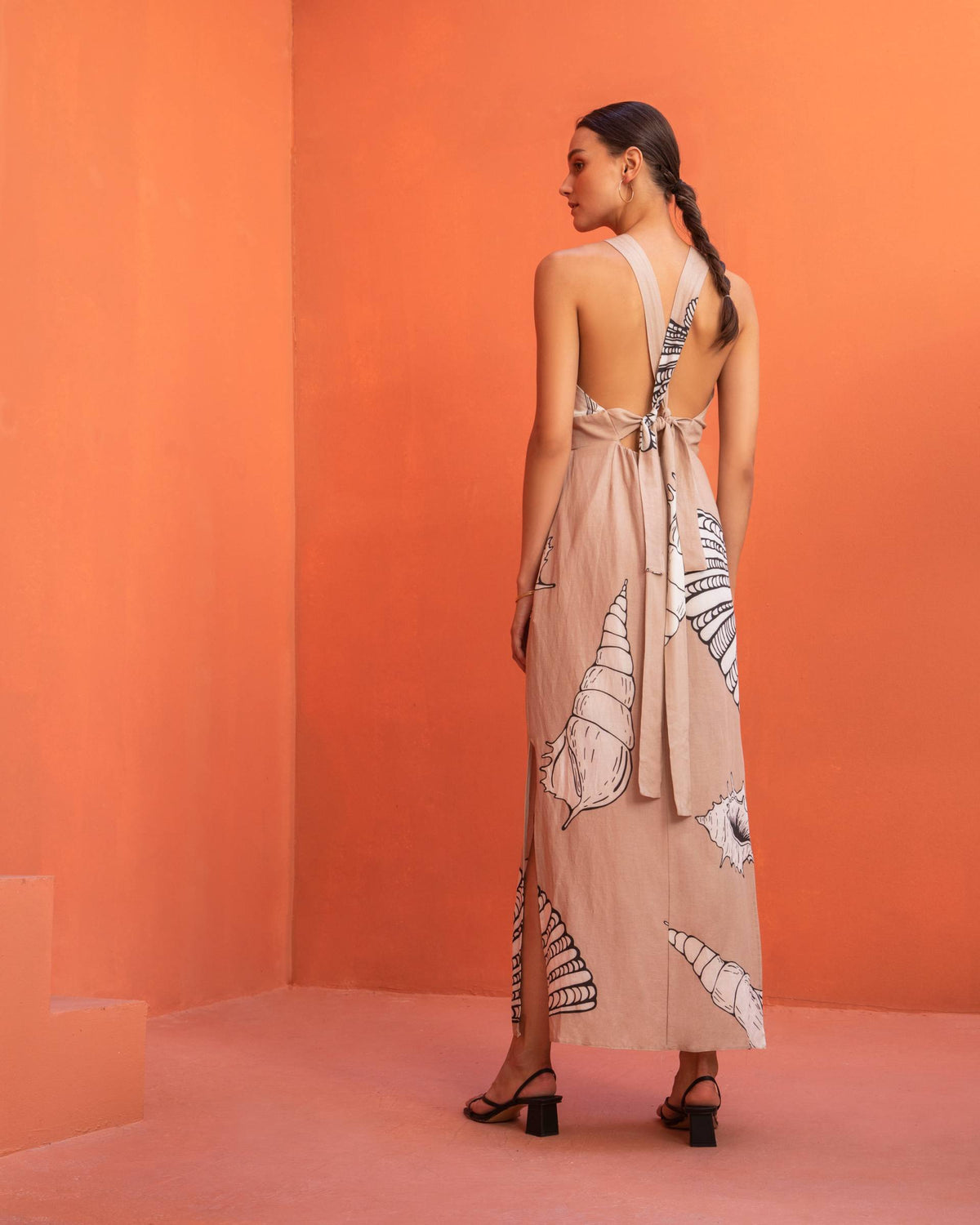  SEASHELL LONG DRESS - Vesta Donna 